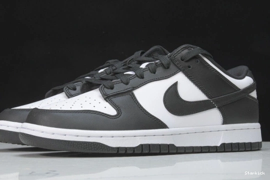 Retro (2021)   DD1503-101 Nike Low Dunk Panda White Black 0308
